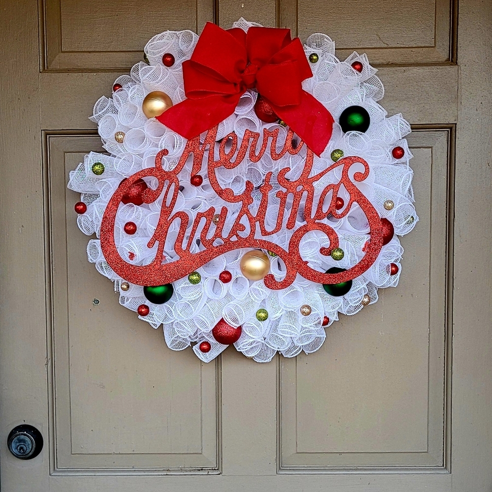 New Handmade Christmas Wreath